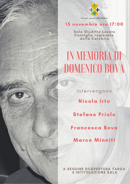 commemorazione domenico bova