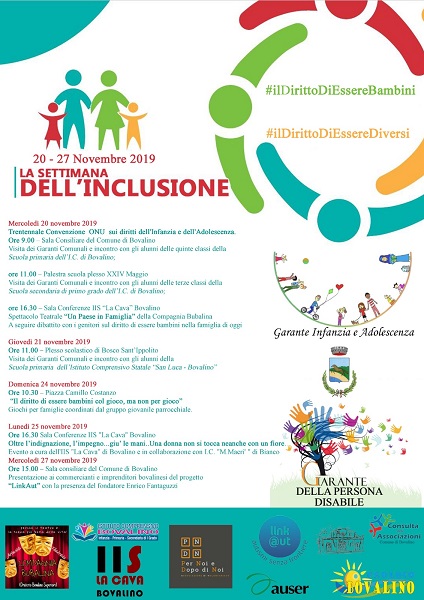 settimana del’inclusione bovalino