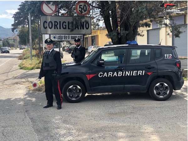 carabinieri cosenza