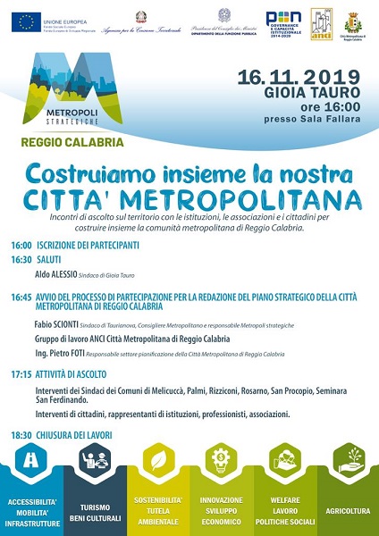 progetto metropoli strategiche - gioia tauro