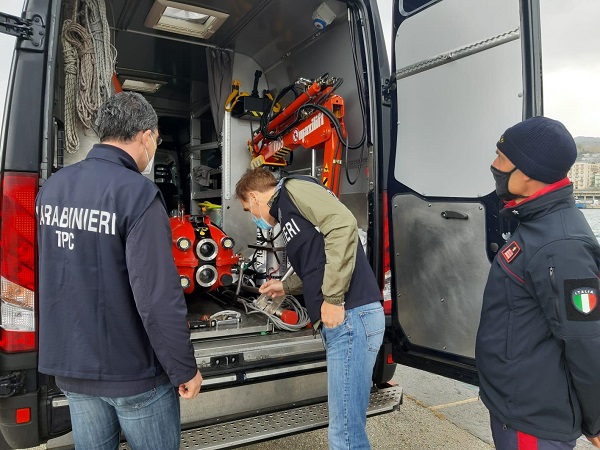 prospezioni subacquee carabinieri