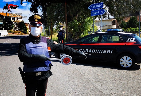 carabinieri bovalino