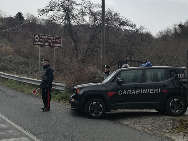 carabinieri casali del manco