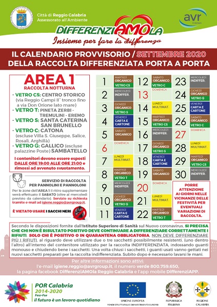 avr area 1 - settembre 2020