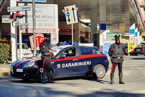 carabinieri cosenza