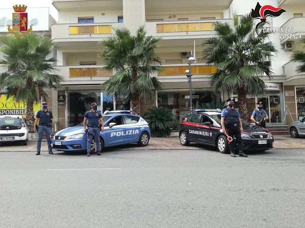 carabinieri - polizia corigliano rossano