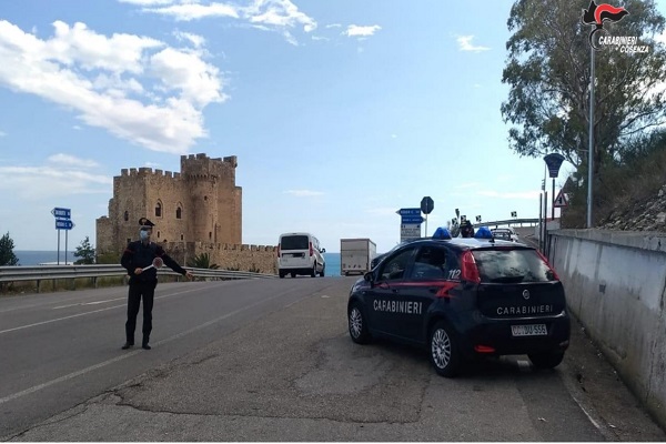 carabinieri roseto capo spulico