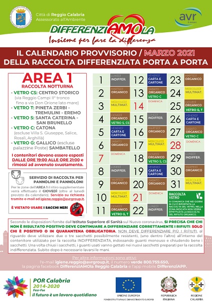 avr area 1 - marzo 2021