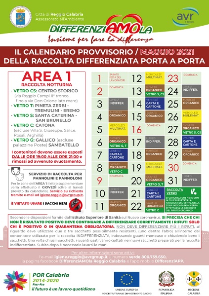 avr area 1 - maggio 2021