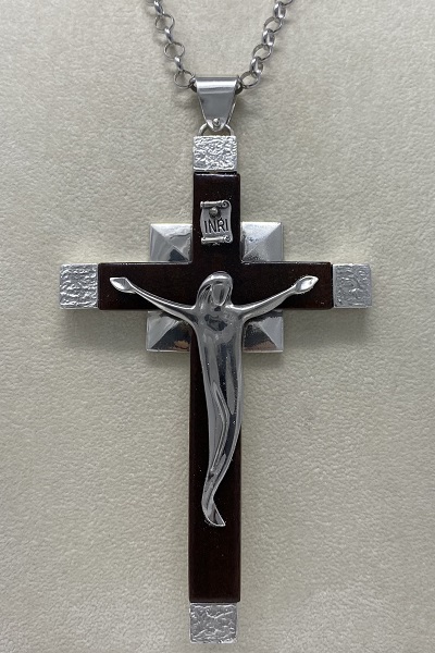 croce pettorale cristo - michele affidato