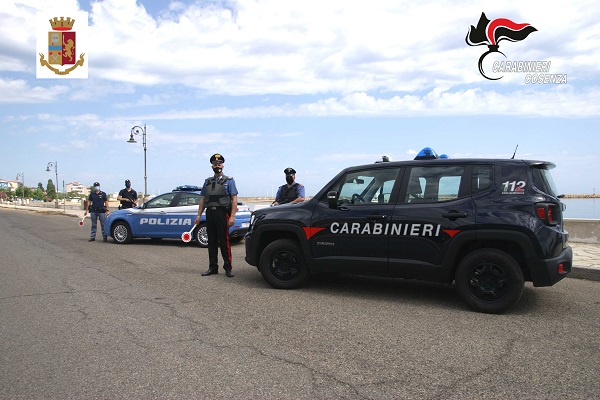 polizia - carabinieri cariati