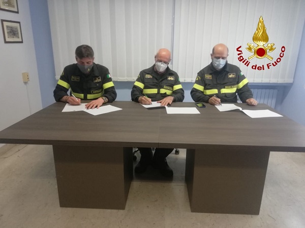 accordo vigili del fuoco catanzaro - reggio