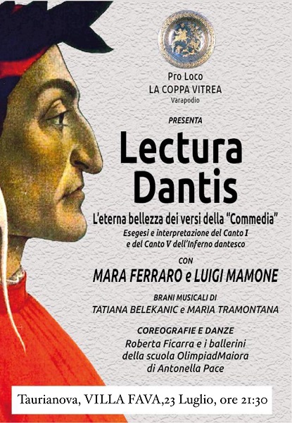 lectura dantis - taurianova