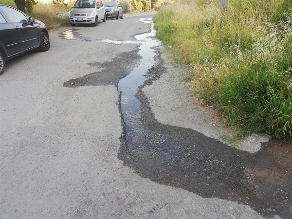 perdita acqua - motta san giovanni