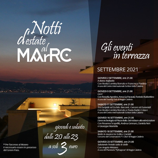 notti d'estate al Marc - museo reggio