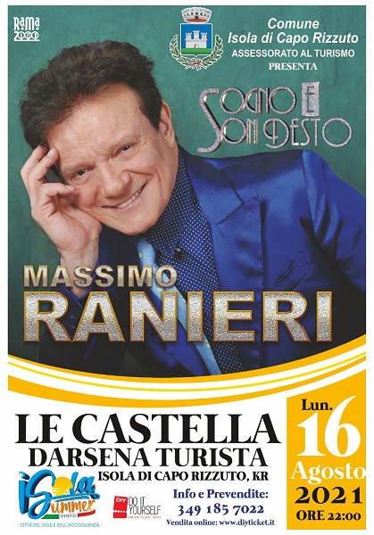 massimo ranieri - isola capo rizzuto