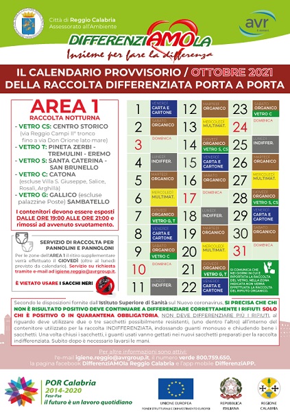 avr area 1 - ottobre 2021