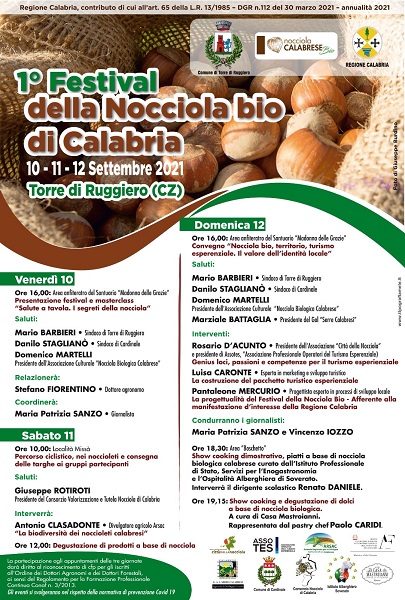 Festival della Nocciola Bio di Calabria