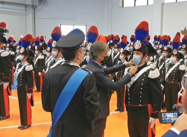 giuramento scuola allievi carabinieri - falcomatà