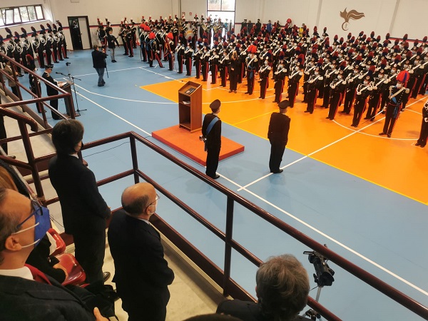 giuramento scuola allievi carabinieri - falcomatà