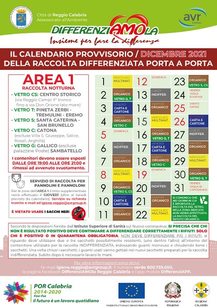 avr area 1 - dicembre 2021