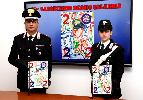 Calendario 2022 carabinieri reggio