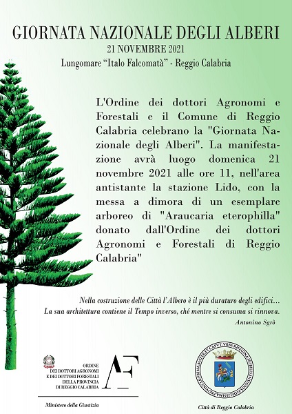 giornata nazionale degli alberi - reggio