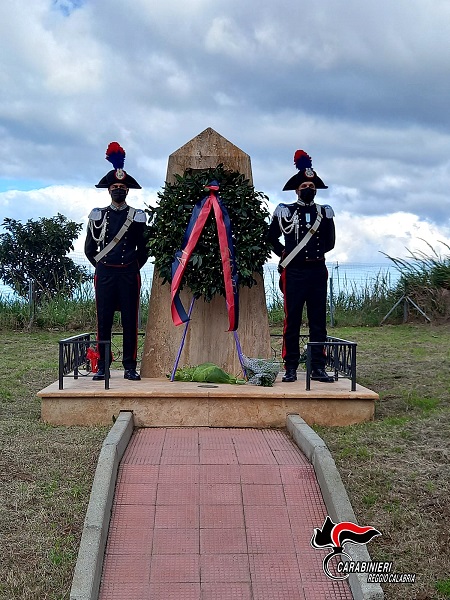 Anniversario omicidio carabinieri Fava e Garofalo - scilla