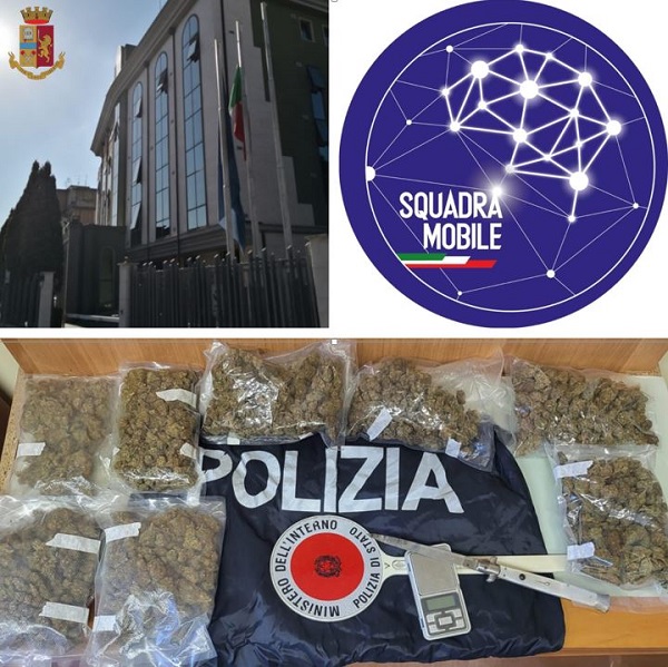 sequestro droga - polizia stato vibo