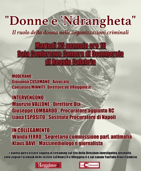 convegno "Donne e Ndrangheta"