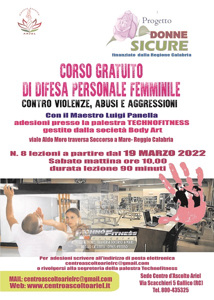 corso autodifesa femminile