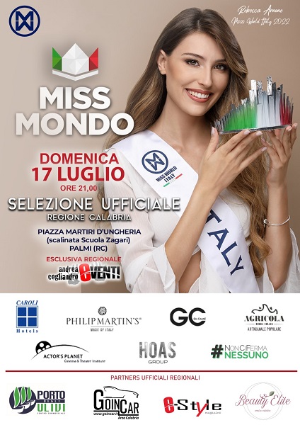 miss mondo calabria