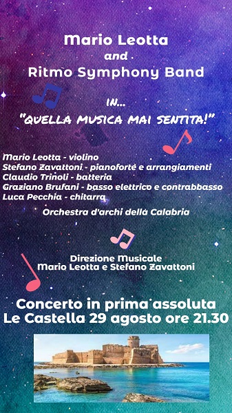 Mario Leotta and Ritmo Symphony Band - isola capo rizzuto
