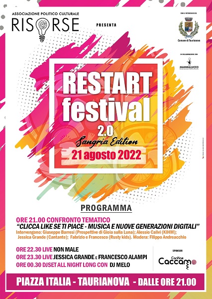 Restart 2.0 Festival - taurianova