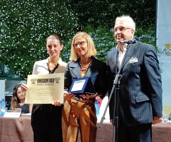 premiazione rhegium julii - irene calabrò