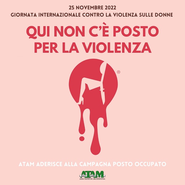 Giornata contro violenza sulle donne - atam