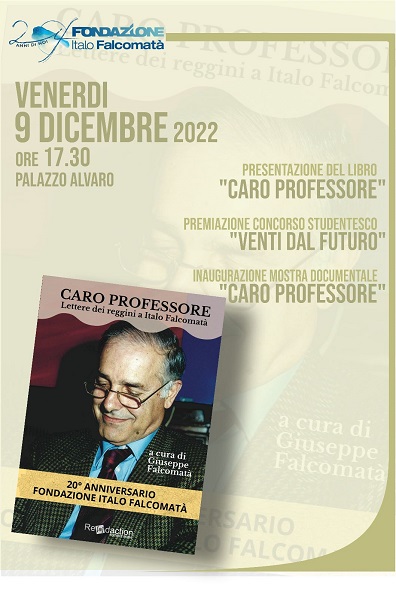 libro Caro Professore - fondazione falcomatà