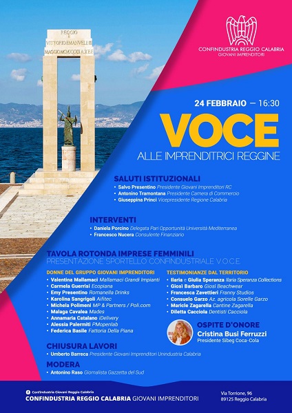 incontro V.O.C.E. - confindustria reggio