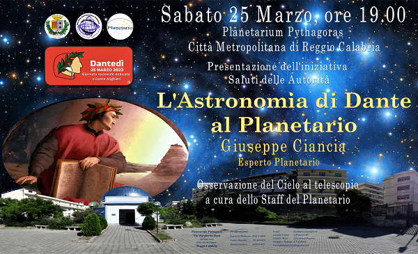 dantedì - Planetario reggio calabria