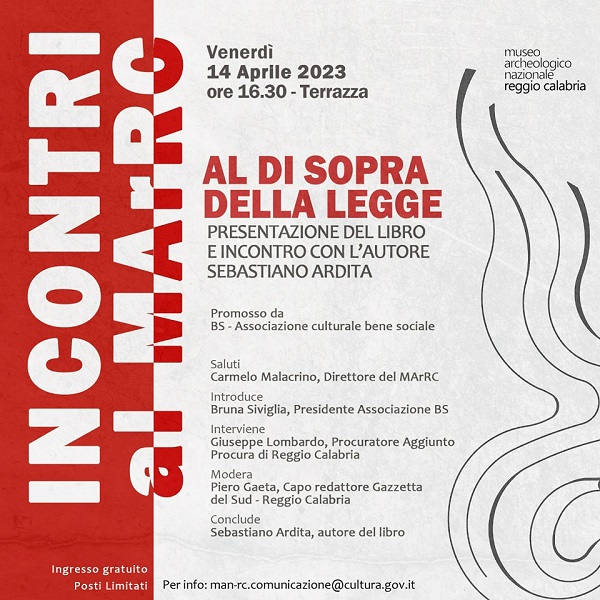 evento 14 aprile 2023 - museo reggio