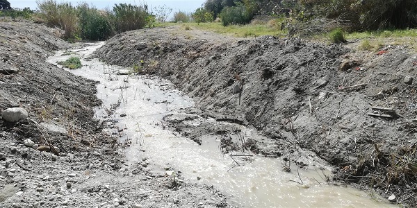 pulizia torrente oliveto