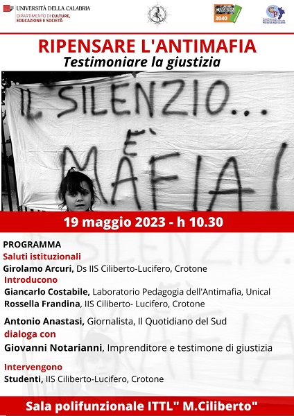 evento 19 maggio 2023 - Unical