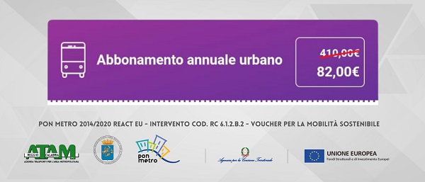 abbonamento annuale atam