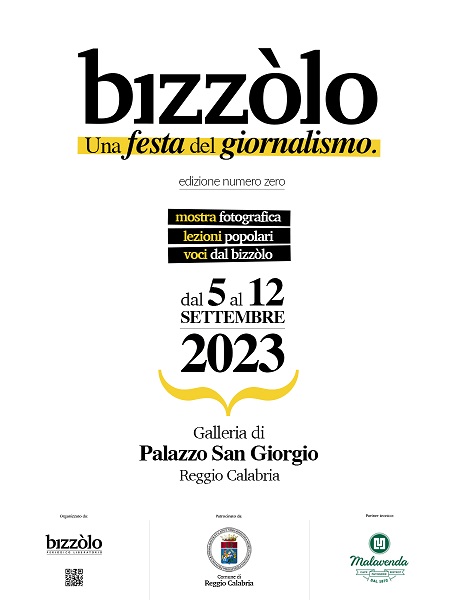 bizzòlo - una festa del giornalismo - reggio calabria