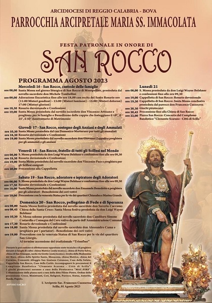 Festa San Rocco - scilla