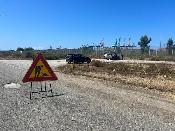 lavori riqualificazione strada porto gioia