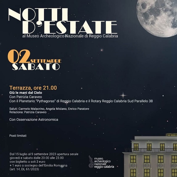 evento 02 settembre 2023 - museo reggio