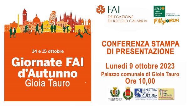 Giornate FAI d'Autunno 2023 gioia tauro