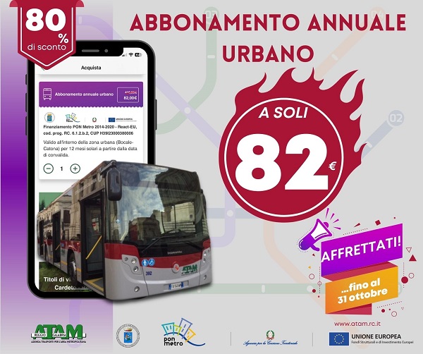 abbonamento annuale atam