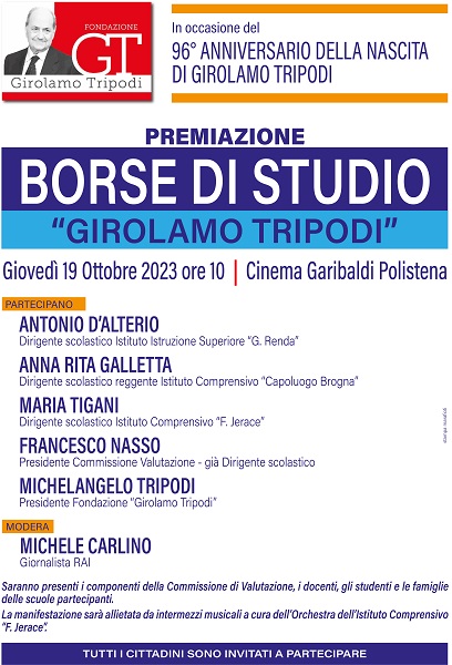 Premio di Studio "Girolamo Tripodi" - polistena
